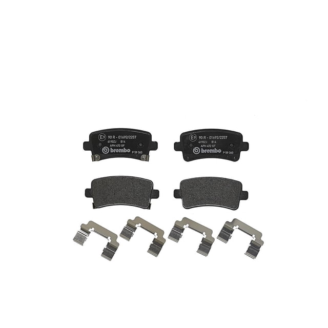 Balatas Bajos Metales BREMBO 2013 al 2016 CHEVROLET 2.0L L4 Traseras