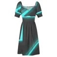thumbnail image 5 of TRON NEON Sleeveless Dress dress for women 2024 luxury woman evening dress elegant dresses for women, 5 of 6