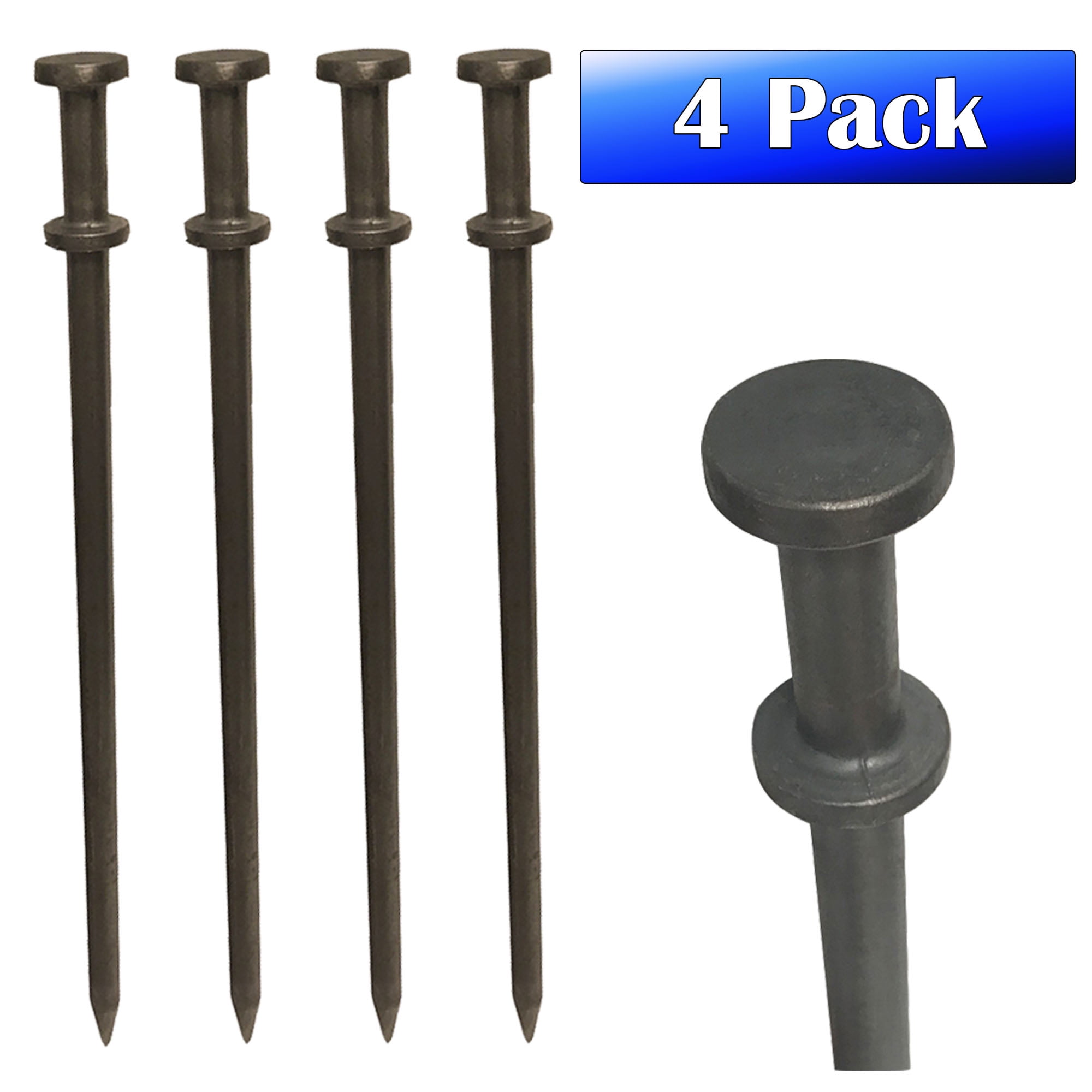 Details about   Tent Stake Bar For Double Head Anchor Stakes With Three Holes 24 in 