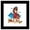 Black Framed Version, variant on Gallery Pops Disney Moana 2 - Sisters Wall Art, Unframed Version, 12" x 12"