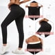 thumbnail image 3 of Leggings Naked-Feel sin costura frontal for mujer, mallas gruesas de cintura alta con forro polar, pantalones de Yoga ajustados de talla grande, 3 of 6