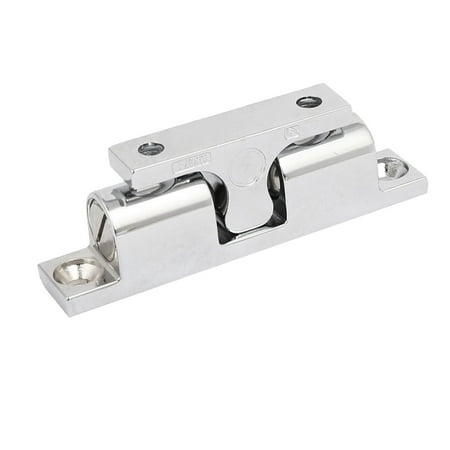 Chrome Brass Roller Latch - Cabinet Door Zinc Alloy Dual Ball Roller Catch Latch 70x13.5x21.5mm