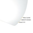 thumbnail image 4 of Unique Bargains Left Driver Side Rearview Mirror Glass Replacement Non-heated White Glass Fit for Hyundai Elantra 16-18, 4 of 6