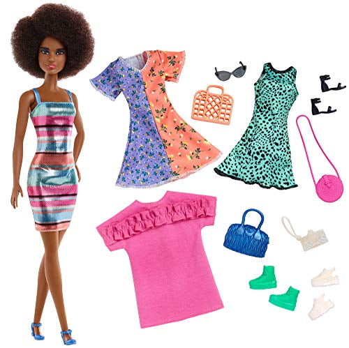 Beautiful Party Outfit Dress Set Bundle For Curvy Barbie Doll 