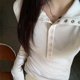 thumbnail image 2 of Suéter de punto con botones Rimocy para mujer, primavera 2024, básico, ajustado, de cuello alto, color liso, con parte inferior salvaje, 2 of 6