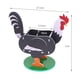 thumbnail image 3 of Bandeja para plántulas, bonita maceta con forma de pollo para jardín, maceta para plantar plantas, maceta decorativa para jardín., 3 of 6