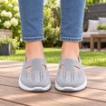 thumbnail image 6 of BERANMEY Lightweight Breathable Mesh Running Shoes Knit Comfortable Flexible Slip-On Sneakers for Women Stylish Casual Footwear for Tennis Walking & Running, 6 of 9