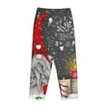 thumbnail image 5 of Balery Traditional Scandinavian Dwarf print Women's Pajama Pants,Ultra Lightweight Pjs,Lounge Pant-Medium, 5 of 9
