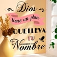 thumbnail image 2 of Adhesivo de pared Dios tiene un plan con el versículo bíblico Proverbios 16:9, 2 of 4