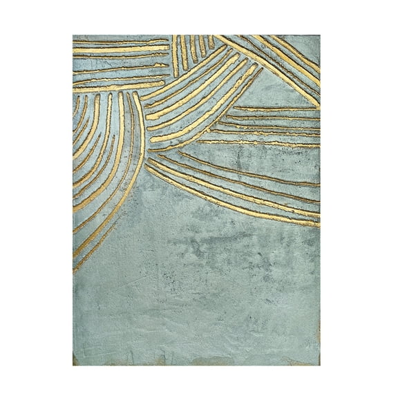 Trademark Fine Art Alyson Storms Ancient Gold Sun Canvas Wall Art