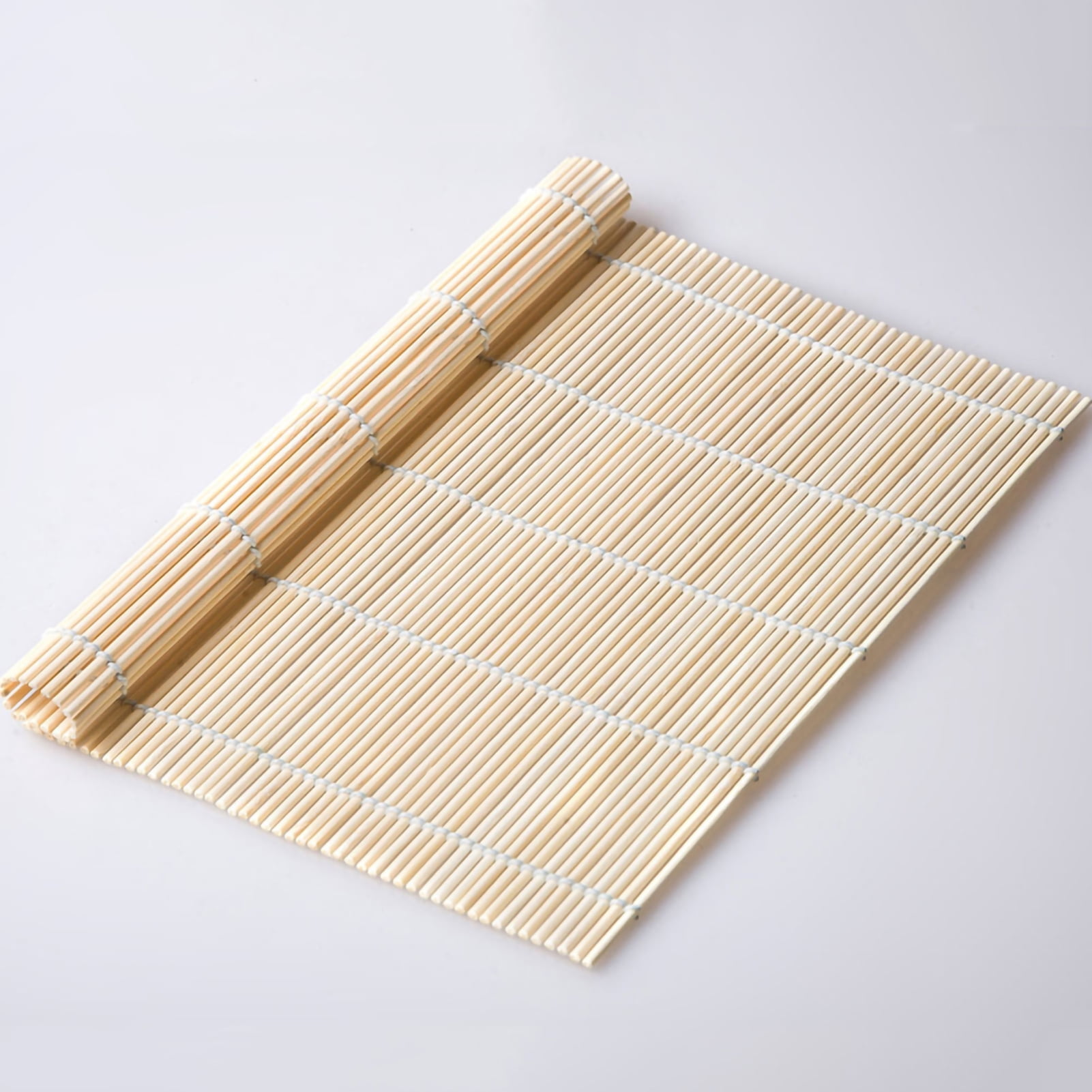 1pc Bamboo Sushi Rolling Mat, Sushi Curtain, Seaweed And Rice Roll