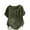 Army Green#linen shirt women, variant on LMKIHUSA Short Sleeve Cotton Blouses for Women Bohemian Floral Print Soft Blouses Crew Neck Button Up Tops Casual Fashion Summer 2025 Tees Coffee,L