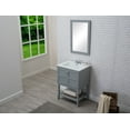 thumbnail image 7 of Elegant Lighting VF2101 Mason 24" Free Standing Single Basin Vanity Set - Grey, 7 of 7