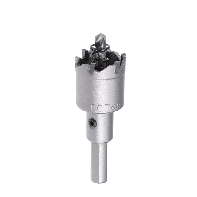 Unique Bargains Carbide Hole Saw Cutter Drill Bit for Stainless Steel, 28mm