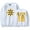 White, variant on Happy Gilmore 2 Men/Women Long Sleeve Crew Neck Sweater Men/Women Longsleeve Sweater