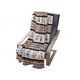 thumbnail image 4 of Anchor Soft Flannel Fleece Throw Blanket, Simplistic Summer Season Pattern with Stripes and Nautical Sailing, Cozy Plush for Indoor and Outdoor Use, 50" x 70", Orange Black White, by Ambesonne, 4 of 6