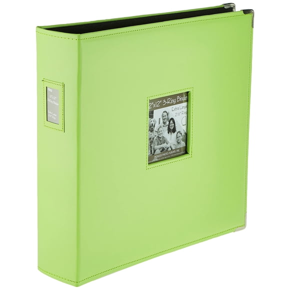Álbumes de fotos Scrapbook Pioneer T-12JF de color verde brillante