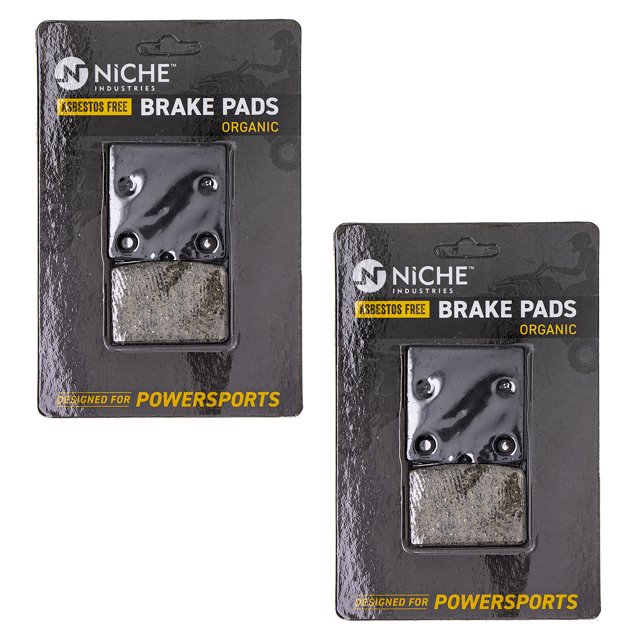 Niche Brake Pad Set for BMW R100RS Organic Motorcycle 2 Pack 519-KPA2524D