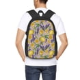 thumbnail image 4 of Easygdp Lavender Flowers Mochila de Gran Capacidad Minimalista Ideal para Escuela, Viajes y Uso Diario, 4 of 6