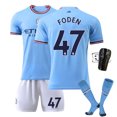 thumbnail image 2 of Nuevo diseño 2022 2023 club Jersey kit Harland Brauner Grealish Foden Football Jersey calcetines gratis oso de fresa Hogar, 2 of 6