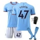 thumbnail image 2 of Nuevo diseño 2022 2023 club Jersey kit Harland Brauner Grealish Foden Football Jersey calcetines gratis Sincero Hogar, 2 of 6