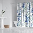 thumbnail image 2 of Waterproof Beautiful Colorful Floral Shower Curtain 72x72 Inch Boho Style Polyester Unique Shower Curtain for Bathroom Hotel Home Decor with 12 Plastic Hooks, 2 of 5