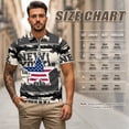 thumbnail image 6 of Aplkyhs Matching Couple Tennis Shirts New York American Flag Star Quarter Zip Matching Golf Shirts for Couple Machine Washable Mens Hawaiian Shirt for Golf,Tennis,Hiking,Running,Gym, 6 of 6