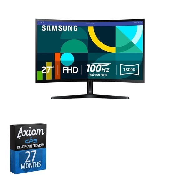 Samsung S3 S36GD 27" 100 Hz Curved Monitor 27-Month Axiom Care