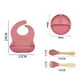 thumbnail image 2 of 6 piezas de artículos para bebés juego de alimentación de silicona antideslizante para bebés accesorios de comida para bebés suaves, 2 of 9