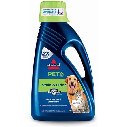 2X Pet Stain & Odor Full Size Machine Formula, 60 ounces, 99K52
