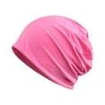thumbnail image 1 of Gorro Suave Gorro Bufanda Para El Cuello Cáncer Pérdida De Cabello Gorro Para Dormir Rosa Sunnimix Gorro de dormir, 1 of 7