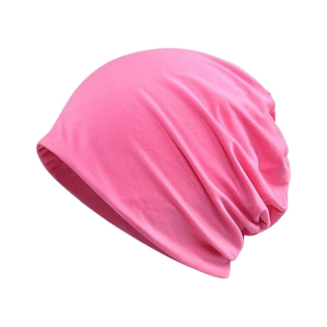Gorro Suave Gorro Bufanda Para El Cuello Cáncer Pérdida De Cabello Gorro Para Dormir Rosa Sunnimix Gorro de dormir