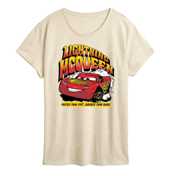 Cars - Faster Than Fast - Women's Short Sleeve Graphic T-Shirt