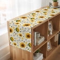 thumbnail image 6 of Table Runners 60 Inches Long Dress Scarves, Vintage Sunflower Farmhouse Kitchen/Dining Table Runner, Small Coffee Tablerunners, Summer Botanical Farmhouse Floral 13x60 Inch, 6 of 9