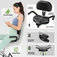 thumbnail image 2 of 5-in-1 Folding Exercise Bike,Magnetic Cycling Bicycle X Bike with 16 Levels of Resistance for Home Indoor Cardio Workout, 2 of 7