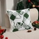 thumbnail image 4 of Ganfancp Christmas Pillow Cover Snowflake Velvet Christmas Tree Cushion Cushion Border Holiday Decoration Cushion Cover Ofertas Del Día Funda de Cojín X 1, 4 of 6