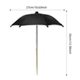 thumbnail image 2 of Umbrella Adjustable Garden Shade Umbrella with Iron Poles Outdoor Multifunctional Sun Shade for Potted Flowers Weatherproof Sun Protection for Backyard Patio, 2 of 7