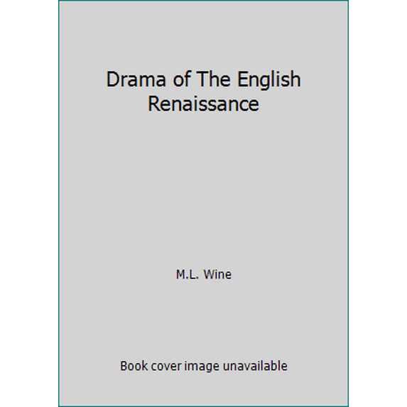 Pre-Owned Drama of The English Renaissance (Paperback) 0075535696 9780075535690