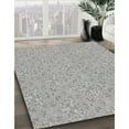 thumbnail image 2 of Ahgly Company Indoor Square Patterned Gray Novelty Area Rugs, 8' Square, 2 of 6