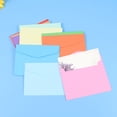 thumbnail image 4 of 100pcs Elegant Simple Photo Letter Envelopes Stationery Cards Mini Envelopes for Office School, 4 of 6