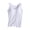Clear, variant on Womens Built in Bra Tank Top Padded Camisole Sleeveless Scoop Neck Base Layer Cami Innerwear Stretch Vest Shirt Navy XL