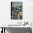 thumbnail image 2 of ARTCANVAS Argenteuil 1874 Canvas Art Print by Edouard Manet - Size: 26" x 18" (0.75" Deep), 2 of 9
