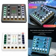 thumbnail image 2 of CIYISON Sound Board Mixer with Voice Changer LED Light External Sound Card for Phone Mic Karaoke Streaming Recording Gaming, 2 of 10