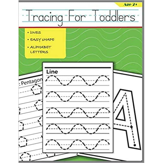 Traçage pour les Tout-Petits: Débutant à Tracer des Lignes, Forme &... Broché 2018