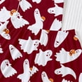 thumbnail image 6 of WOYY Girls Halloween Short Sleeve Button Down Shirt Shorts Pajamas, 2-Piece, Sizes 3-14, 6 of 8