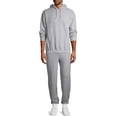 thumbnail image 2 of Gildan Men's Heavy Blend Fleece Elastic Bottom Pocketed Sweatpant, 2-Pack, 2 of 11
