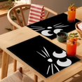 thumbnail image 3 of Happy Halloween Placemats Hot Washable Dyed Table Mats Decorations Suitable for Restaurant Kitchen Banquets Very Nice Halloween Patterns, 3 of 4