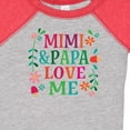 thumbnail image 4 of Inktastic Mimi and Papa Love Me Girls Baby Bodysuit, 4 of 5