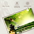 thumbnail image 6 of Elephant Stock Relaxing Garden Spa Wall Art - Horizontal Canvas Wall Art - Living Room Wall Decor - Wellness Canvas - Green And Beige Decor - 24" x 16", 6 of 8
