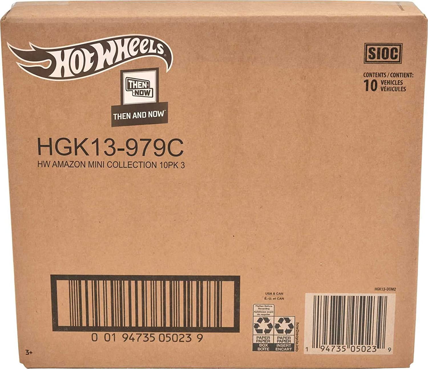 Hot Wheels 10-Pack Toy Cars or Trucks (Styles May Vary)